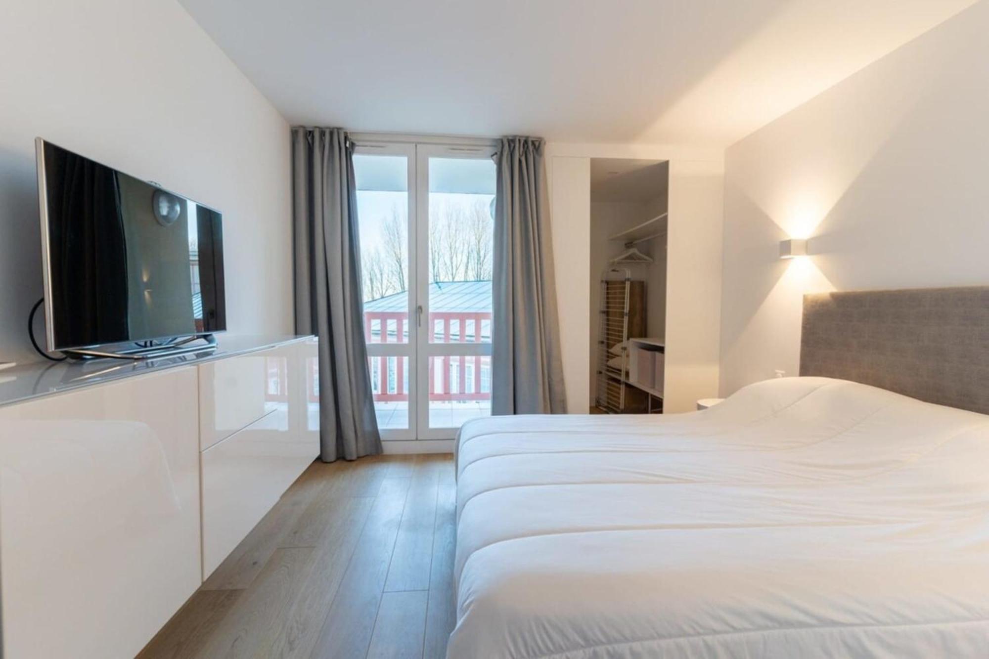Beautiful Flat With Swimming Pool Tennis Court And Parking 148 Le Touquet Buitenkant foto