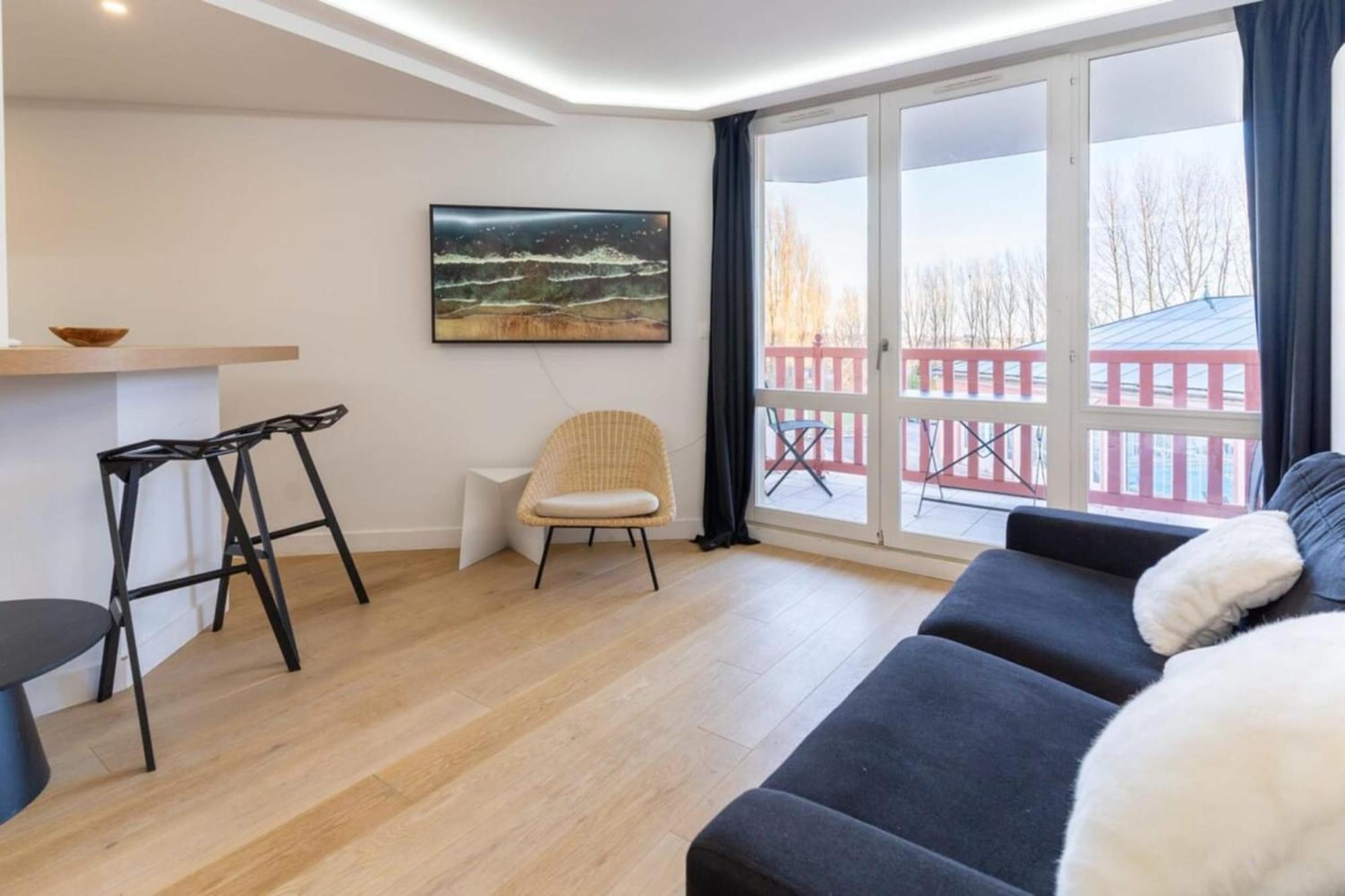 Beautiful Flat With Swimming Pool Tennis Court And Parking 148 Le Touquet Buitenkant foto